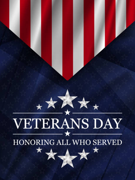 ilustraciones, imágenes clip art, dibujos animados e iconos de stock de antecedentes del día de los veteranos. fiesta nacional de los estados unidos. - honra