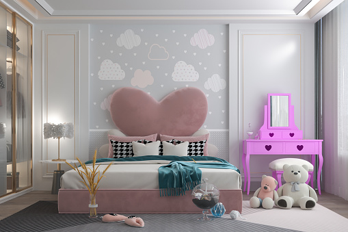 Modern Children's Room.