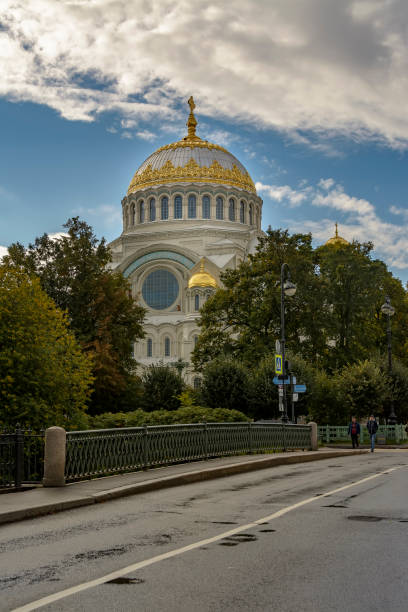 istock Naval Cathedral on Kotlin Island in Kronstadt. 1430132244