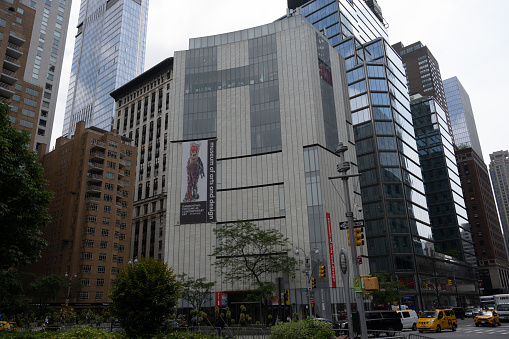 New York, NY, USA - June 3, 2022: The Museum of Arts and Design.