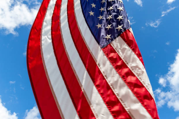 istock American Flag and Sky 1430171462