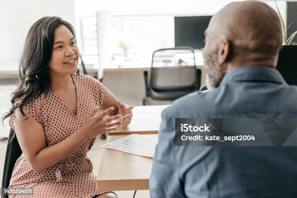 Succesful Recruitment Stock Photo - Download Image Now - Meeting, Discussion, Job Listing