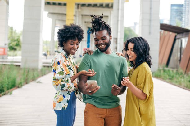 istock Best friends and new city 1430207151