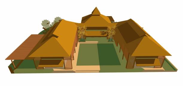 istock 3D illustration of building project 1430210202