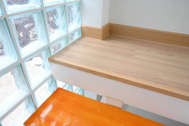 istock wooden floor in the room, interior design 1430215033