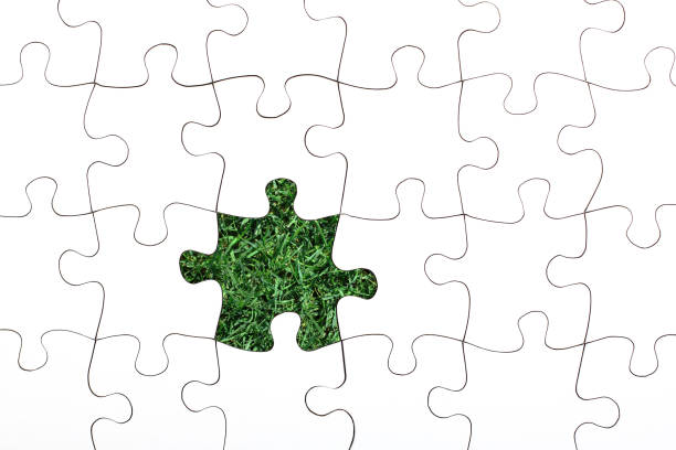 istock Jigsaw Puzzle-green concepts,Grass jigsaw 1430230321