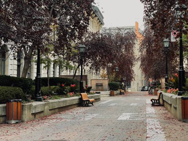 stary montreal - vieux montréal zdjęcia i obrazy z banku zdjęć