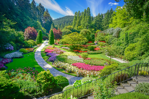 The Butchart Gardens Victoria British Columbia