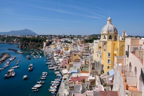 istock High Angle View Of Townscape By Sea Against Sky 1430273190