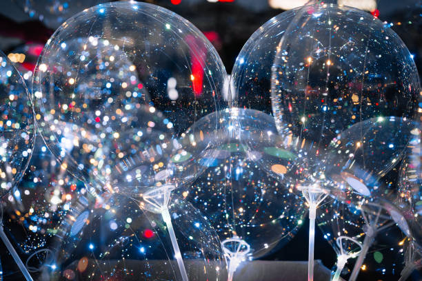 istock Illuminated Balloons At Night 1430275211
