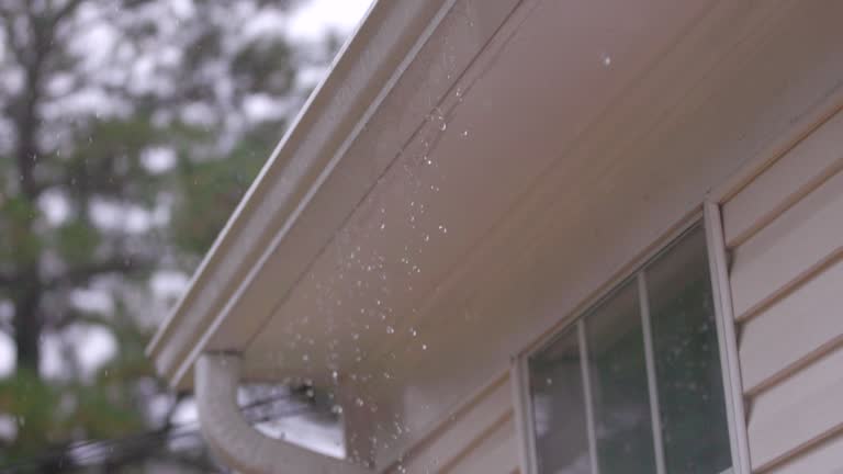 Overflowing Rain Gutter - Roof