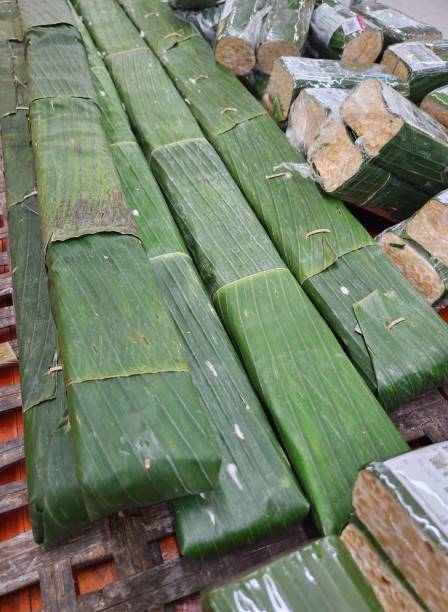 istock Tempeh, Indonesian food made from soya bean. 1430277395