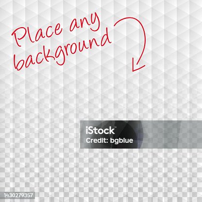 istock Abstract Blank background - Transparent geometric texture 1430279357