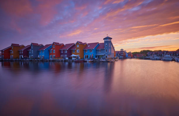 istock Colorful houses in port 1430279806