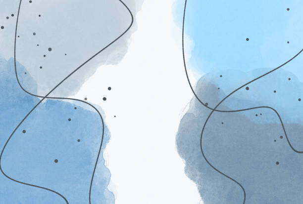 istock Beautiful and cute watercolor background illustration 1430285261