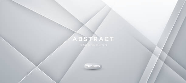 istock Abstract white and gray papercut background with blank space design. Modern futuristic background . Can be design for landing page, book covers, brochures, flyers, magazines, any brandings, banners, headers, presentations, and wallpaper backgrounds 1430286903