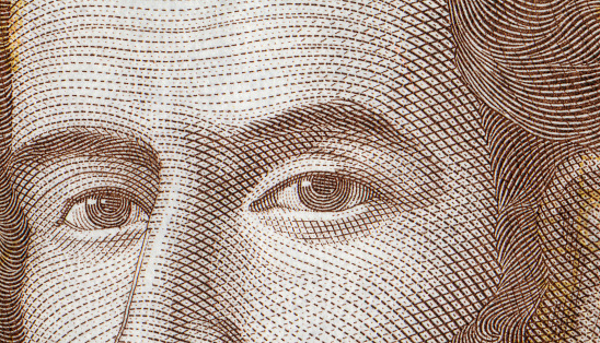 Facial Features Pattern Design on Banknote