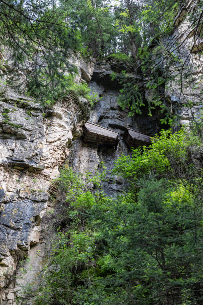 istock The coffin on the cliff 1430298368