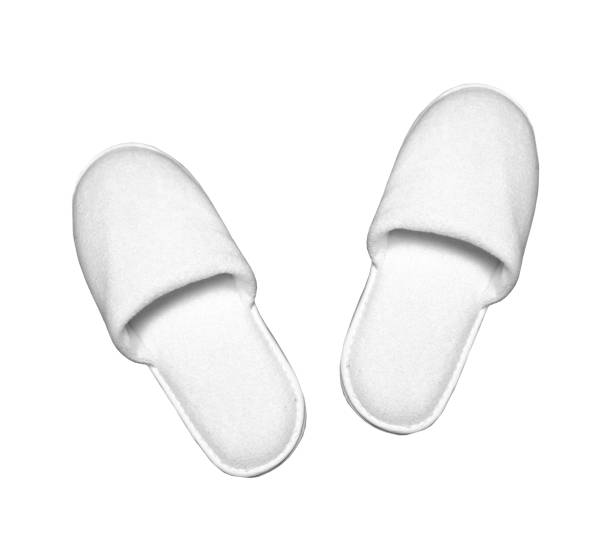istock White casual home slippers 1430303099