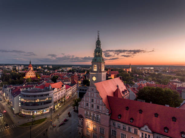 istock Olsztyn - city panorama. 1430310812
