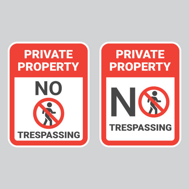 thumbnail image 2 of Custom Aluminum Private Easement Sign – Do Not Enter, Keep Out, Road Warning 2 of 5