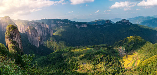 istock Shenxianju Scenic Area under the oblique sunlight 1430321713