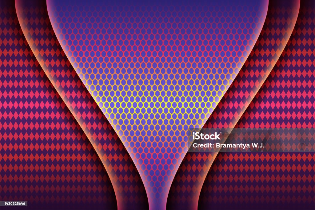 Overlapping Cool Abstract Overlapping Lines Geometric Background With Cool Gradient ...