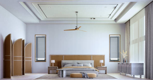 istock 3d rendering,3d illustration, Interior Scene and  Mockup,3d rendering,3d illustration, Interior Scene and  Mockup,bed room industrial style render 3d,white wall decoration material wood. 1430326923