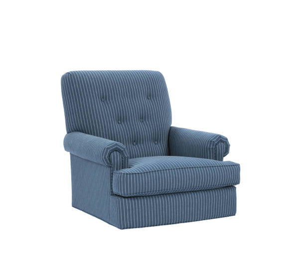 istock Dark blue soft armchair 1430327686