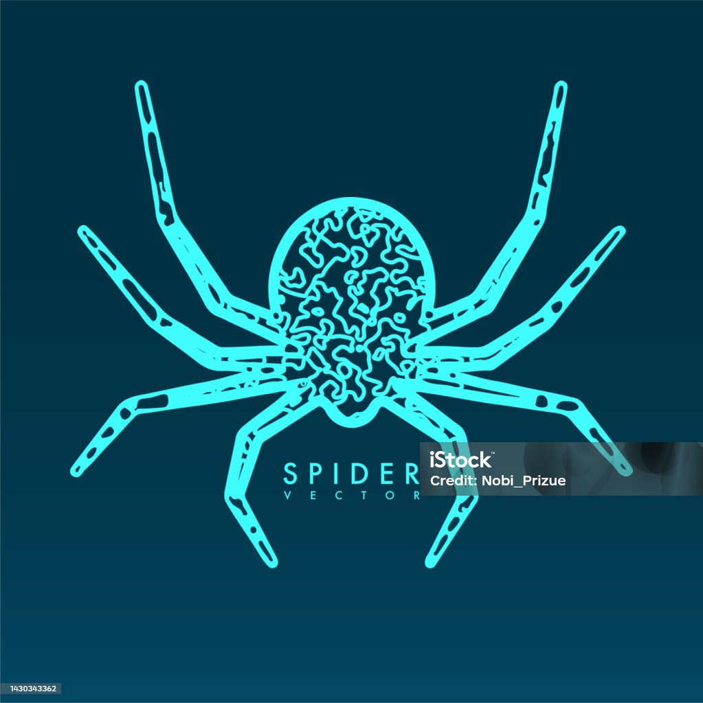 Abstract Spider Model Abstract Spider Illustration Stock Illustration - Download Image Now ...