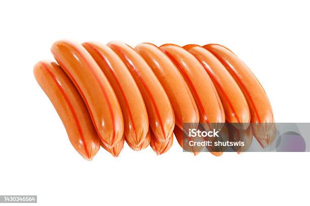 Bunch Of Sausage Stock Photo - Download Image Now - Appetizer, Barbecue - Meal, Beef