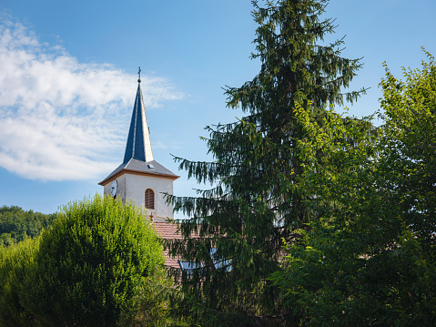 Walshwiller is commune in north-east of France in Grand Est region, Haut-Rhin department, Altkirch district, Altkirch canton. Church of Wolschwiller