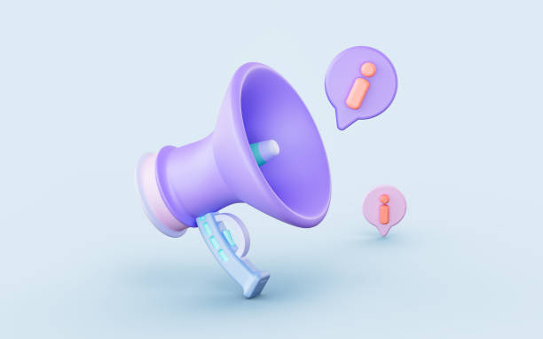 istock megaphone with bubble chat sign 3d render concept for information 1430354273