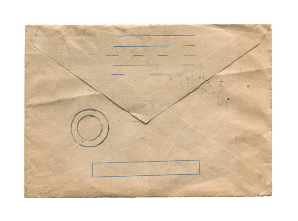 istock old vintage aged closed paper envelope isolated on white 1430363346