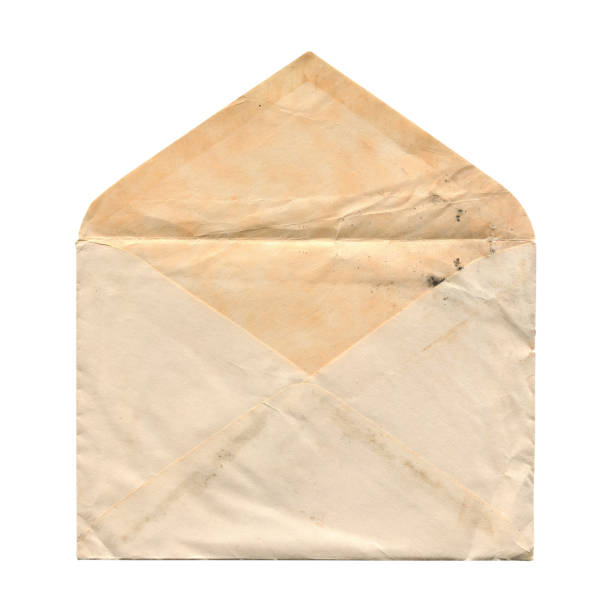istock old vintage aged open paper envelope isolated on white 1430363442