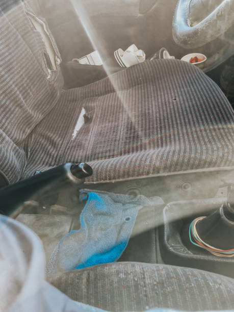 istock Car interior full of sand 1430368442