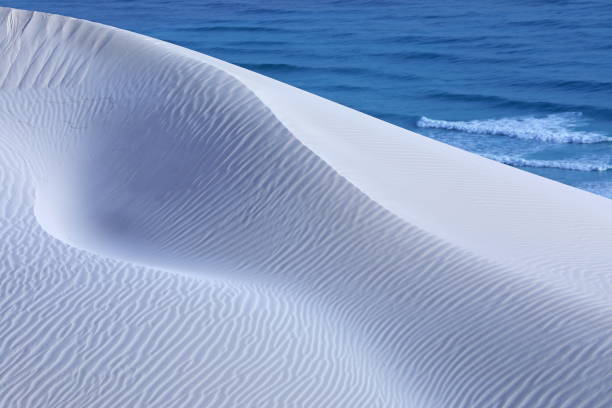 Sand desert dunes of Socotra island, Yemen