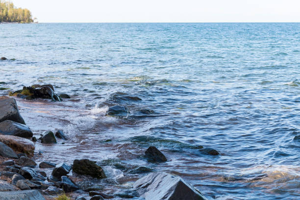 istock lake Baikal in autumn and summer 1430387374