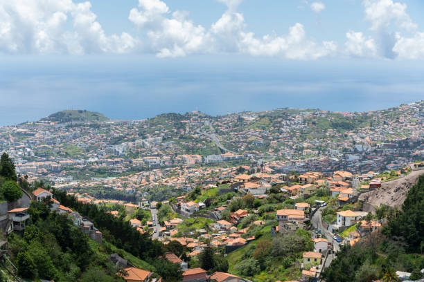 istock Panoramic view of Funchal on Madeira Island 1430400921