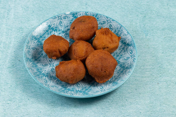 istock deep fried potato chop served in a dish isolated on table side view 1430416623