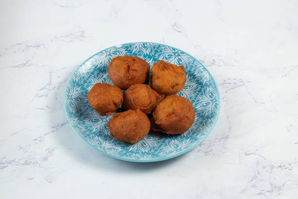 istock deep fried potato chop served in a dish isolated on table side view 1430417766