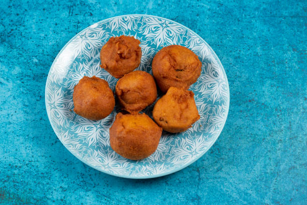 istock deep fried potato chop served in a dish isolated on table side view 1430418463