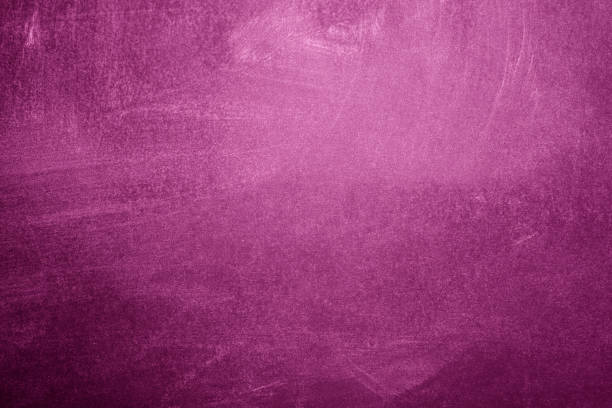 istock Blank chalkboard, purple blackboard texture with copy space 1430436397