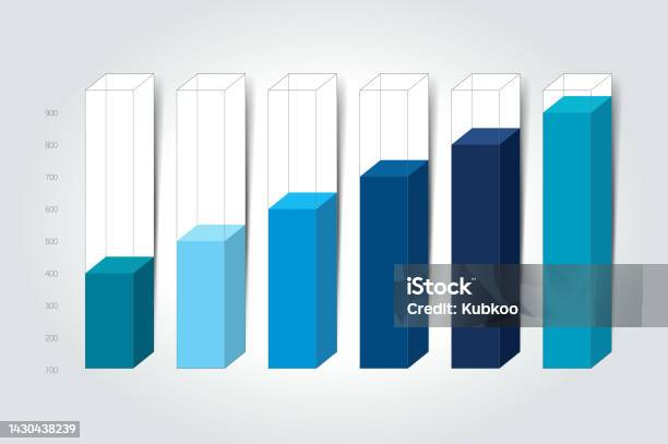 Chart Column Graph Infographic Element Stock Illustration - Download ...