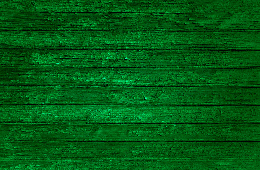 Christmas green backdrop grunge wooden stripes board painted background surface copy space