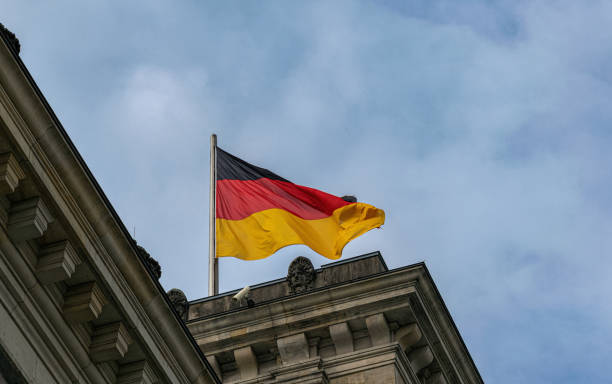 istock German national flag on the Bundestag building 1430466113