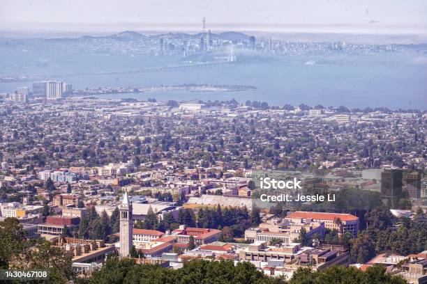 Berkeley And San Francisco Stock Photo - Download Image Now - Berkeley - California, Urban Skyline, City