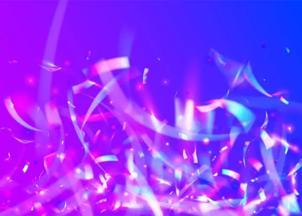 Vector illustration of Rainbow Sparkles. Fiesta Art. Retro Vaporwave Backdrop. Pink Met