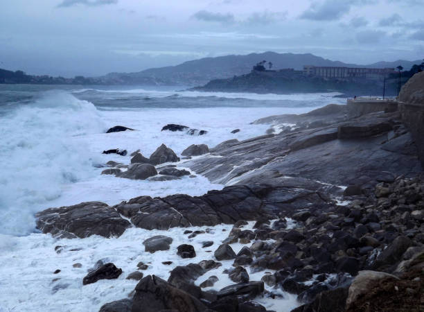 Temporary rain and wind in Galicia