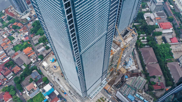 istock From the top of tall buildings while looking down 1430544778